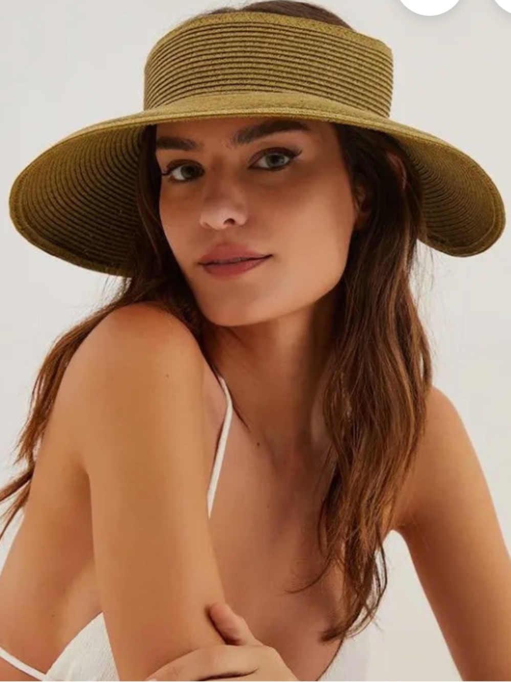 Vix Paulahe Rmanny Straw Visor